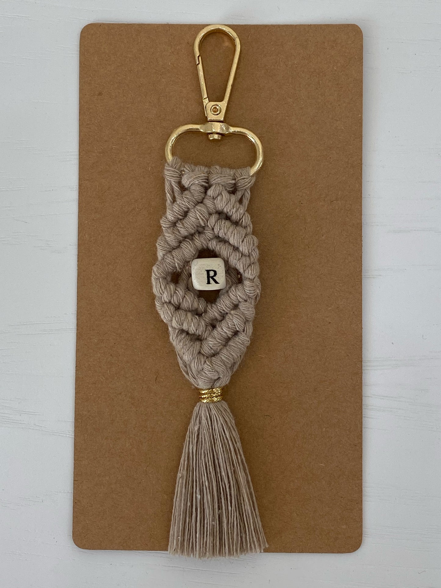 Letter Keychain