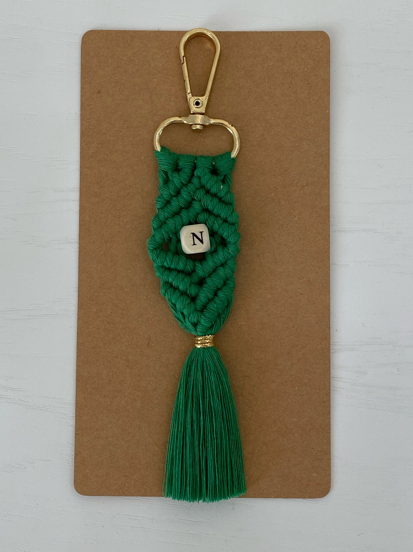 Letter Keychain