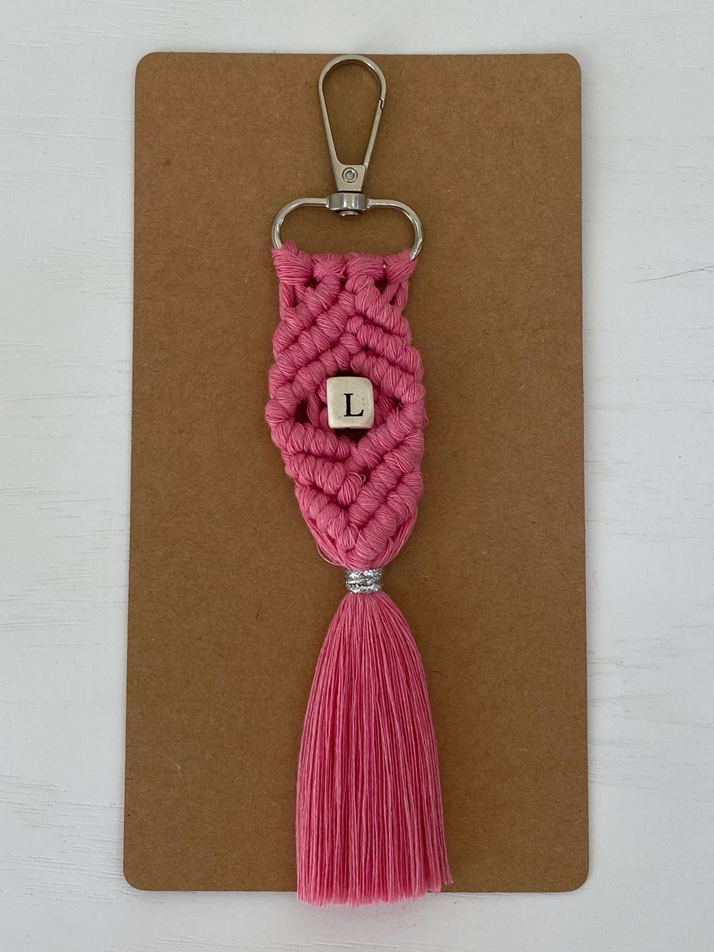 Letter Keychain
