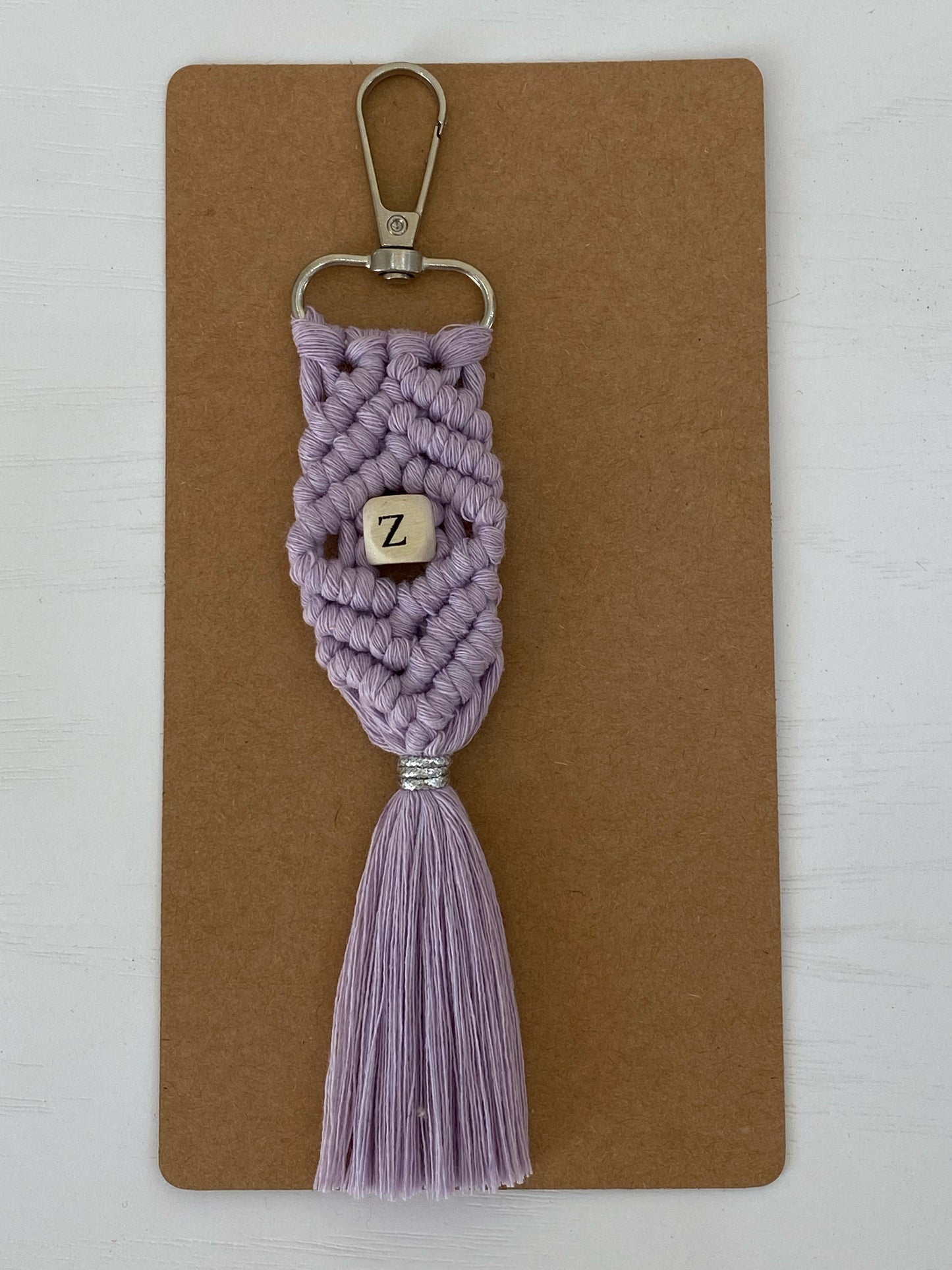 Letter Keychain