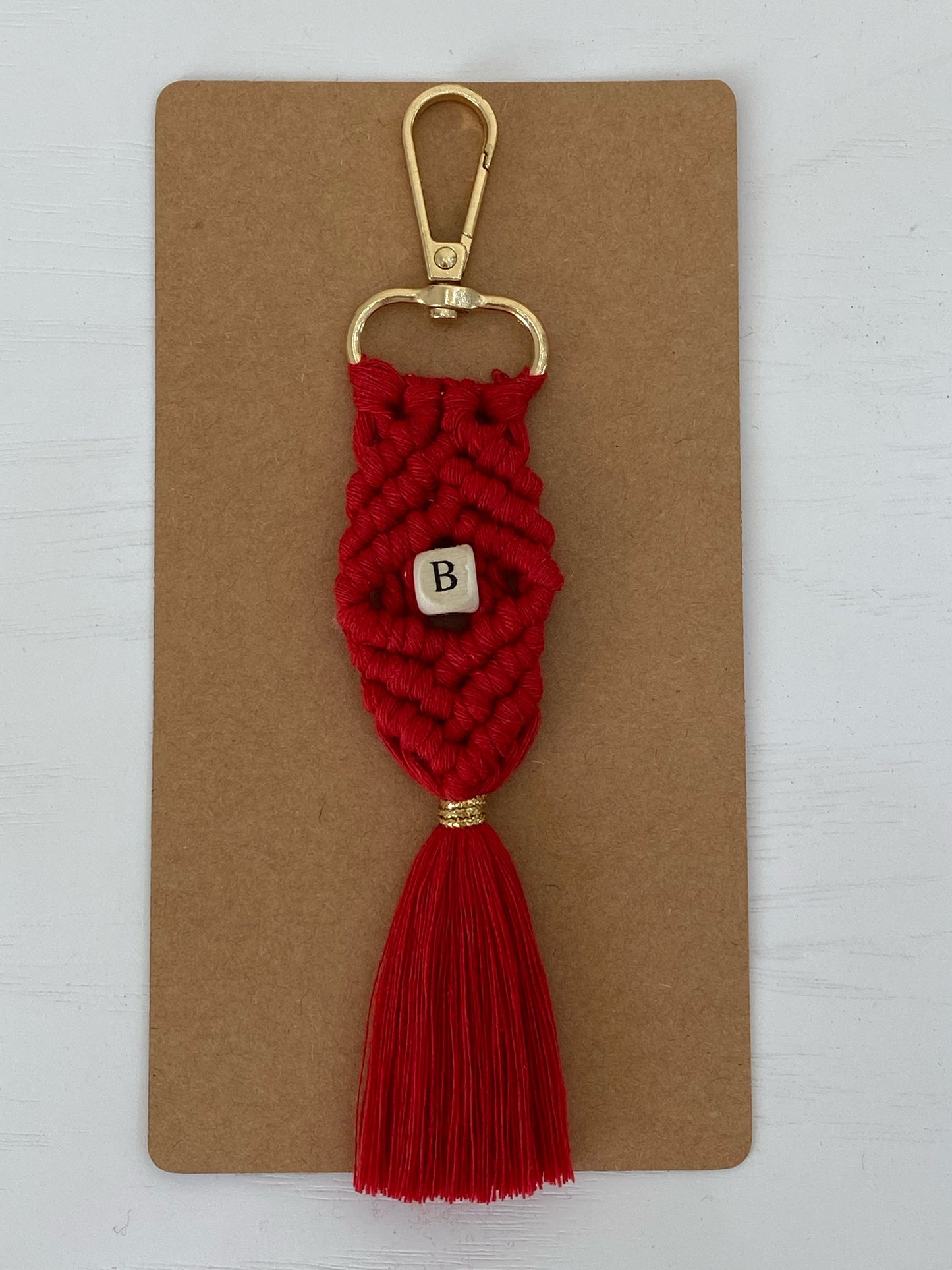 Letter Keychain
