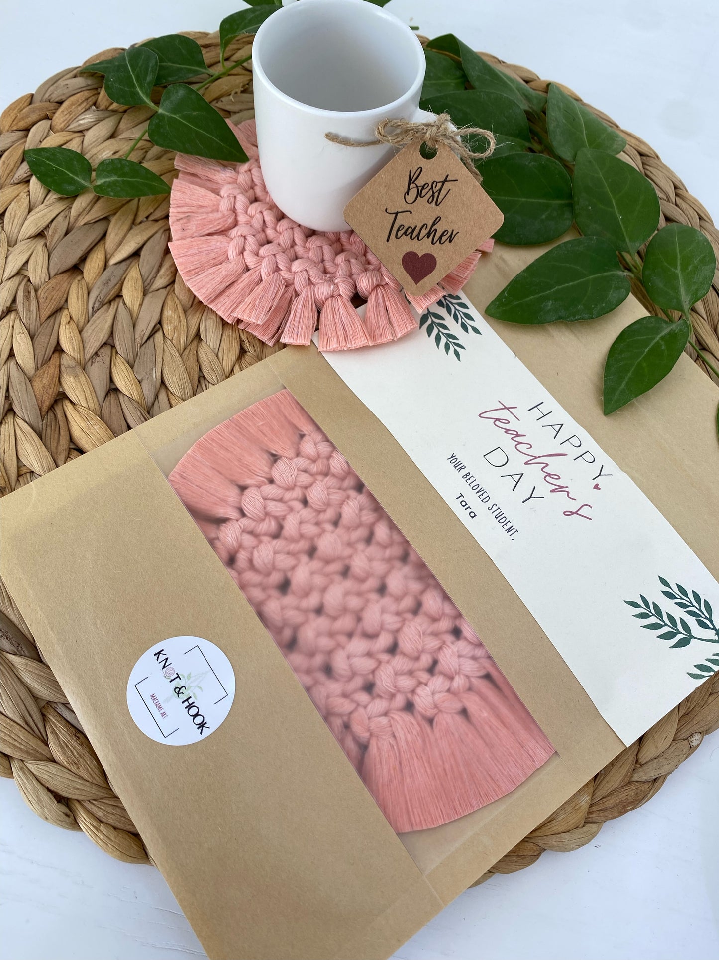 Mini Cup & Coaster Set