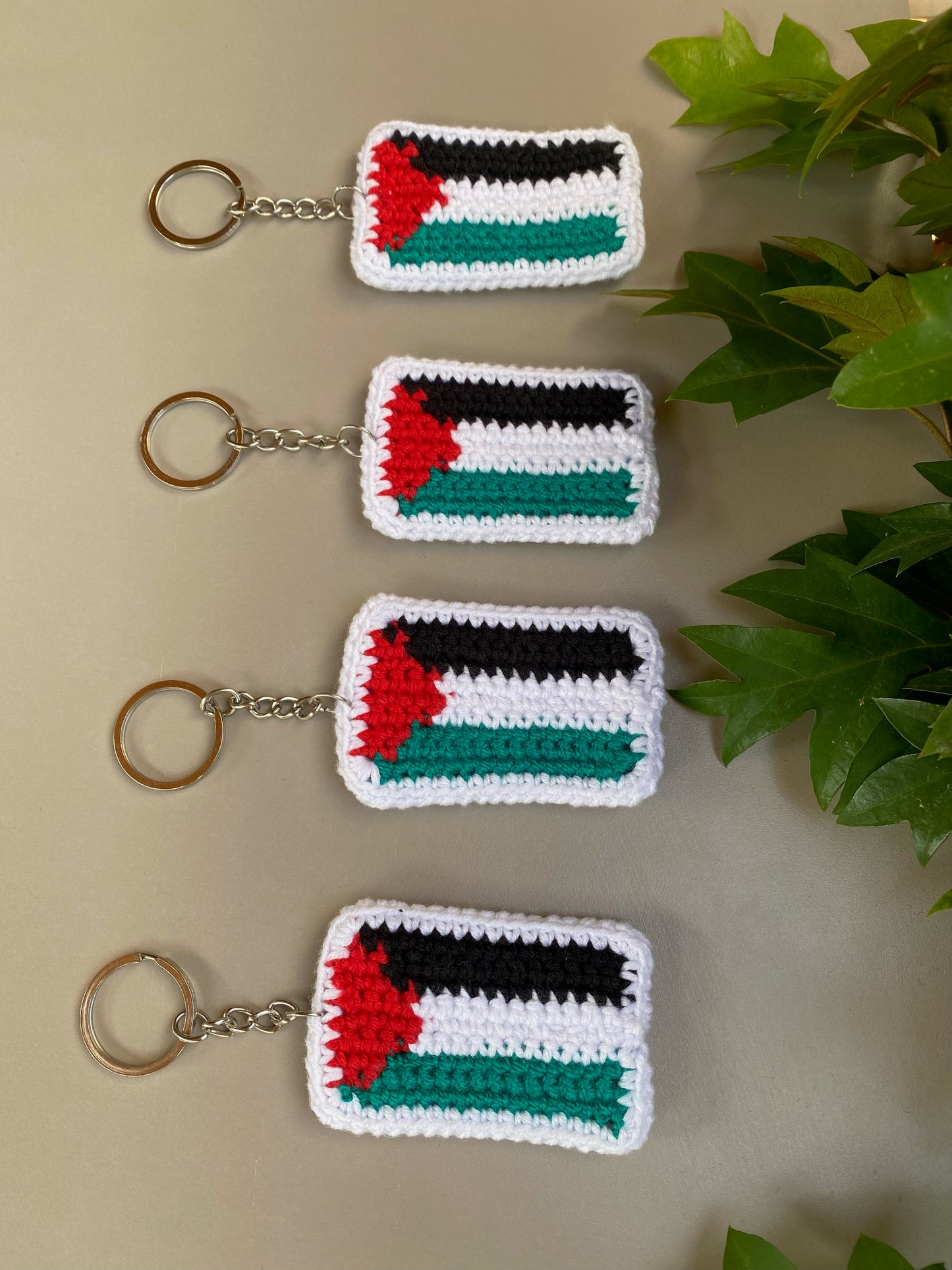 Palestine Keychain