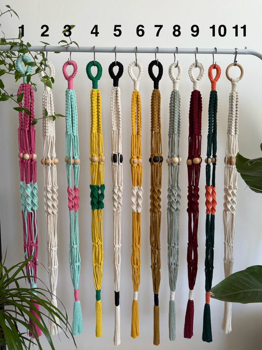 Colorful Plant Hangers