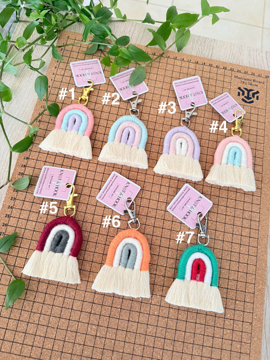 Mini Rainbow Keychain