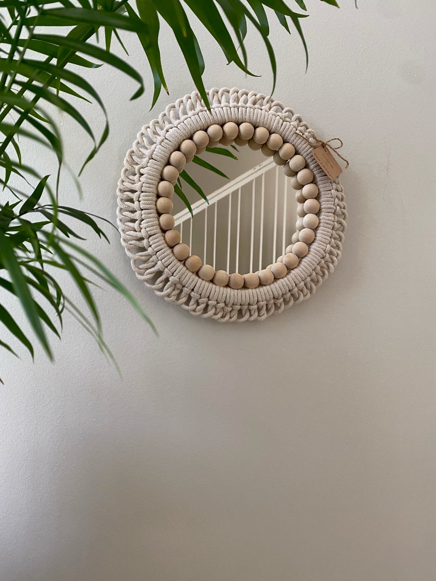 Beaded Mirror