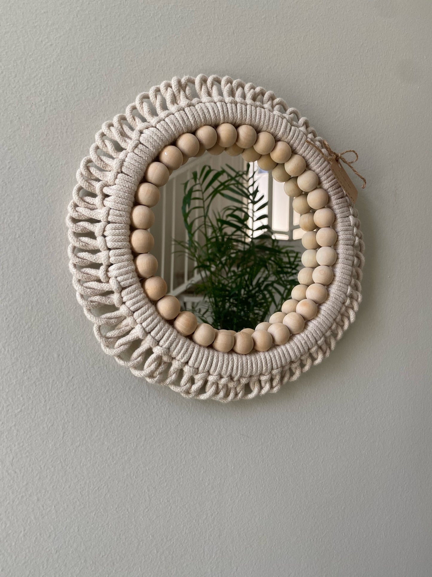 Beaded Mirror