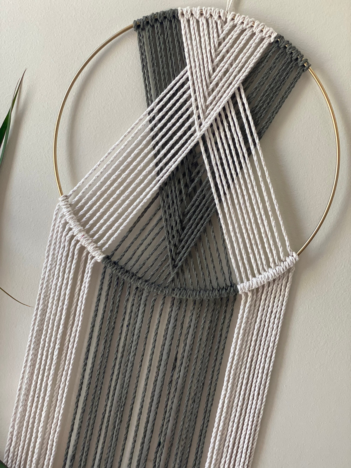Two-tone Wall Hanging