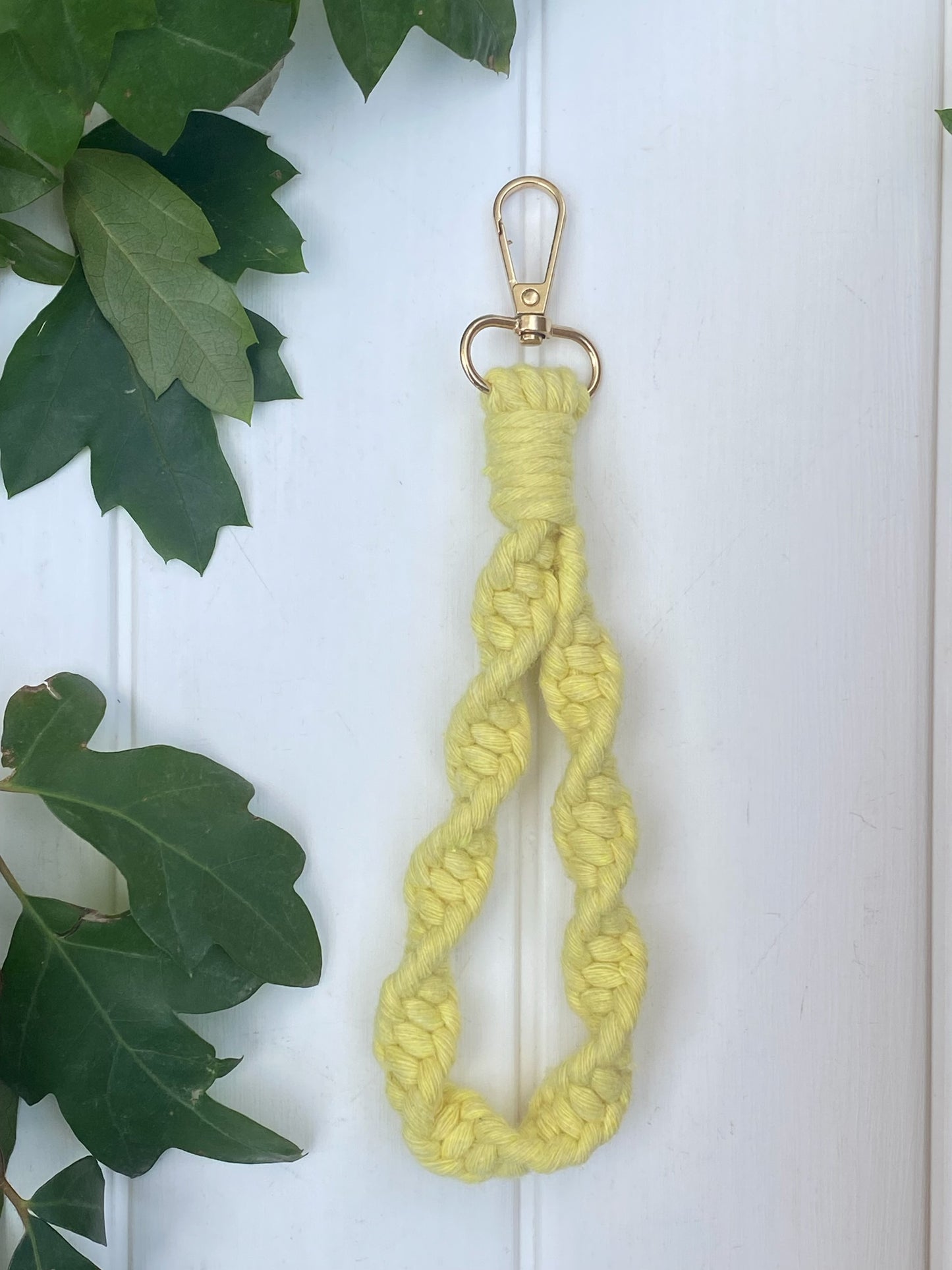 Twisted Wrist Keychain